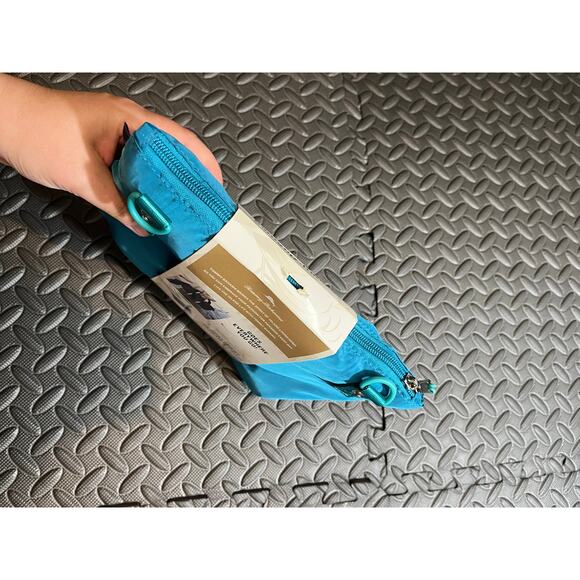 TOMMY BAHAMA PACKABLE TOTE TURQUOISE 23 X 8.5‎ X 14.5 NEW Travel  Bag - Picture 4 of 5